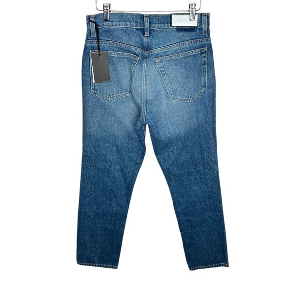 RE/DONE 70's Stove Pipe Straight Leg High Rise Denim Jeans Women's Size 27 NWT - Picture 3 of 10